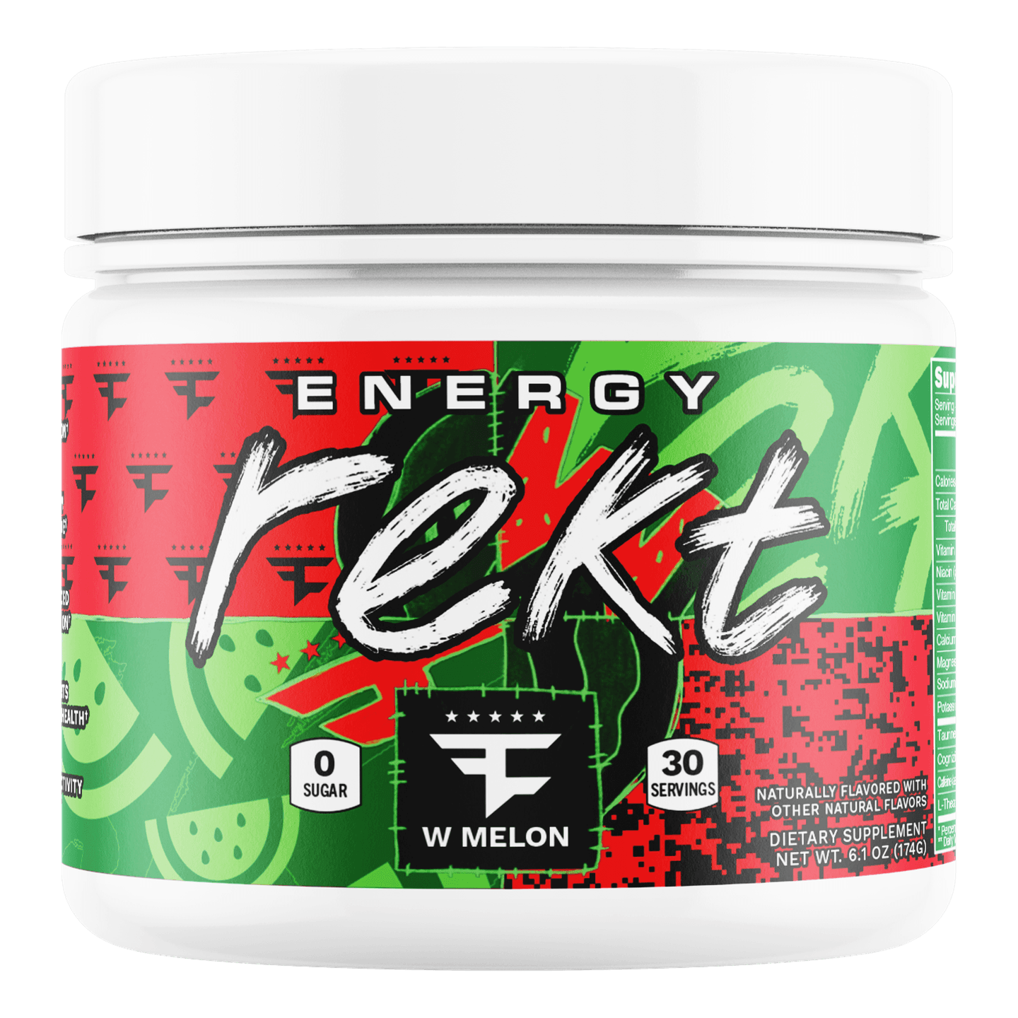 Rekt Energy + Focus Powder