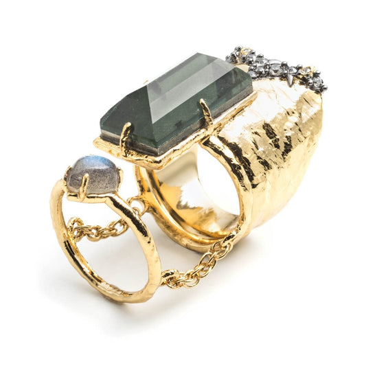 Alexis Bittar - 2 Part Paired Cocktail Ring